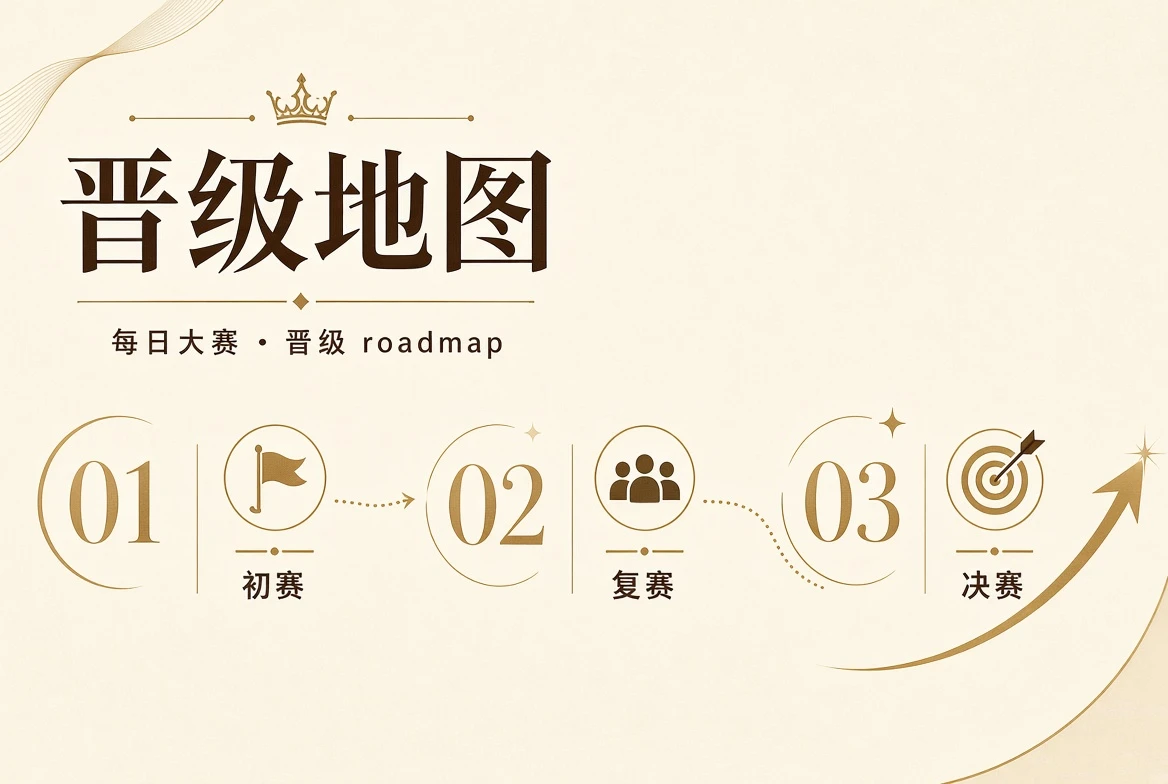 每日大赛晋级阶段路径